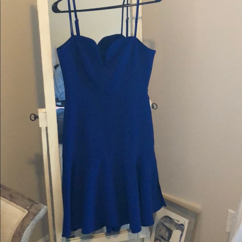 Milly Cobalt Blue Midi Dress (NWOT)